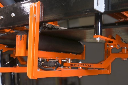 Martin Engineering welcomes powered conveyor belt tracker