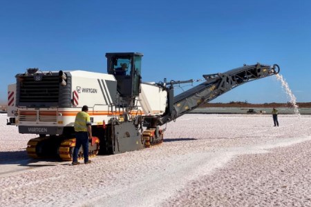 Salt harvester commissioned at Beyondie SOP project