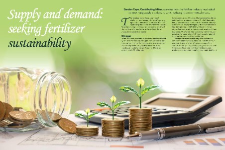 Supply and demand: seeking fertilizer sustainability